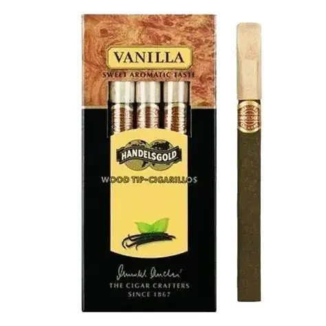 Handelsgold Vanilla – Vanilya 5 Cigarillos (Emzikli)
