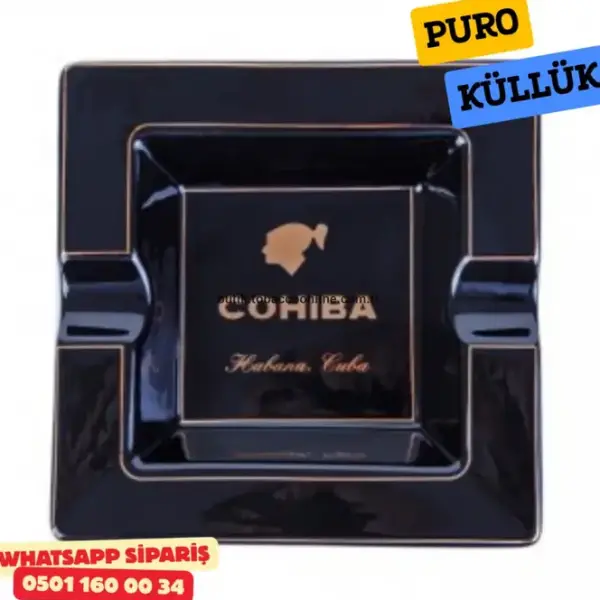 Cohiba Siyah İkili Büyük Puro Küllüğü