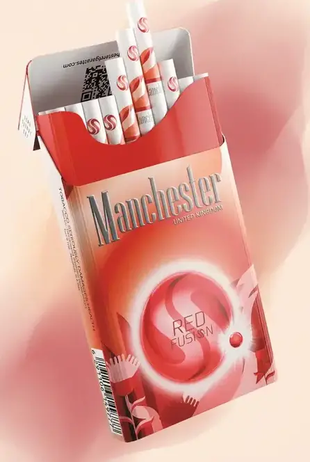 Manchester Red Fusion Slim Sigara