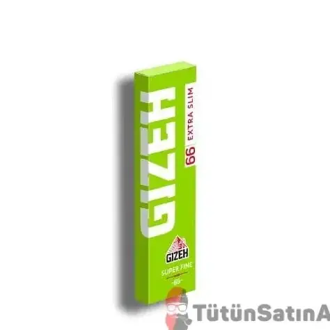 Gizeh Extra Slim Super Fine Açık Yeşil