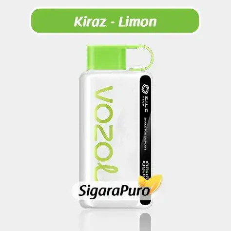Vozol 12000 Cherry Lime Puff – Kiraz ve Limon