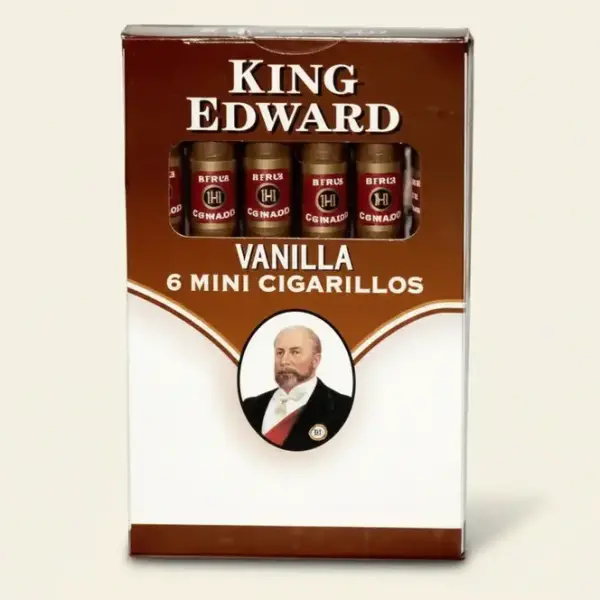 King Edward Vanilla 6 Mini Cigarillos