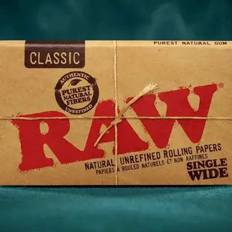 RAW Classic Single Wide Çiftli Sarma Kağıdı