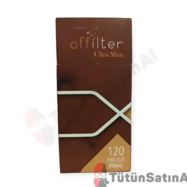 Offilter Ultra Slim Organik Tütün Sarma Filtresi