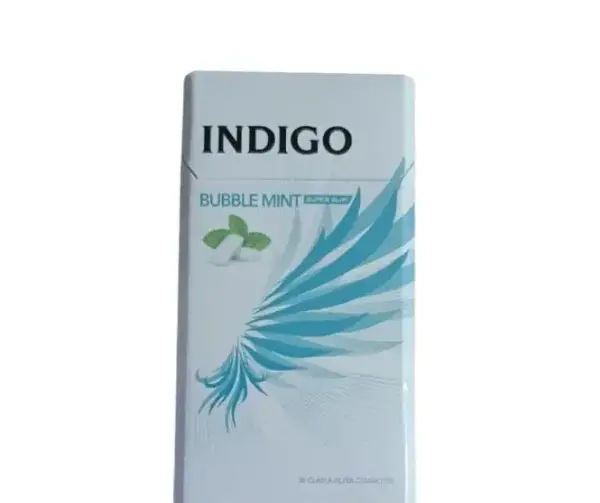 İndigo Bubble Mint Super Slim Sigara (Sakız Nane)
