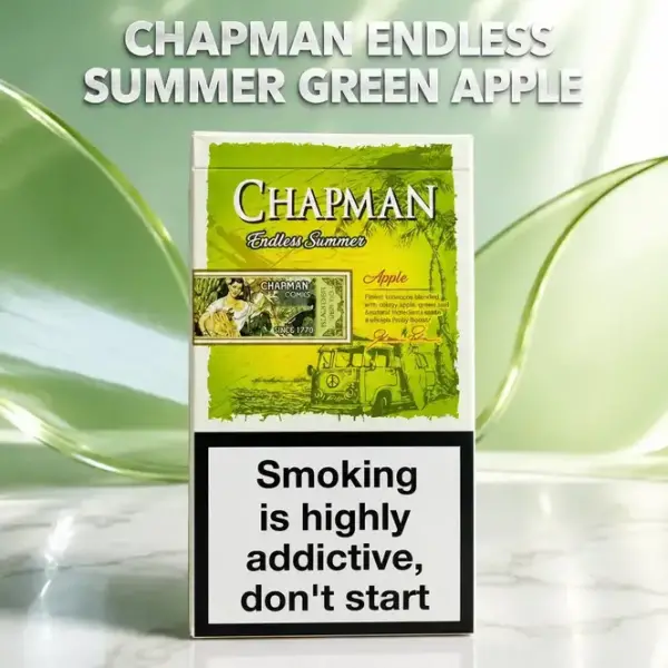 Chapman Endless Summer Green Slim Sigara ( Yeşil Elma Aromalı )