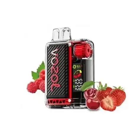 Vozol Vista 20000 Strawberry Raspberry Cherry – Çilek Ahududu Kiraz Aromalı