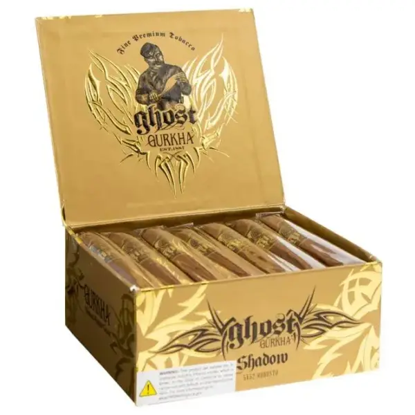 Gurkha Ghost Gold Shadow Robusto Puro – 21’li Kutu