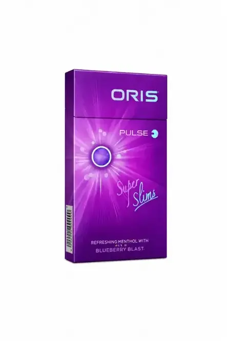 Oris Pulse Blueberry Blast Superslims Karton (10 Paket)