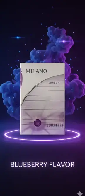 Milano Blueberry Superslim Sigara – Yaban Mersini Aromalı