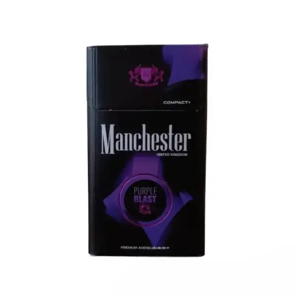 Manchester Queen Compact Purple Blast Sigara